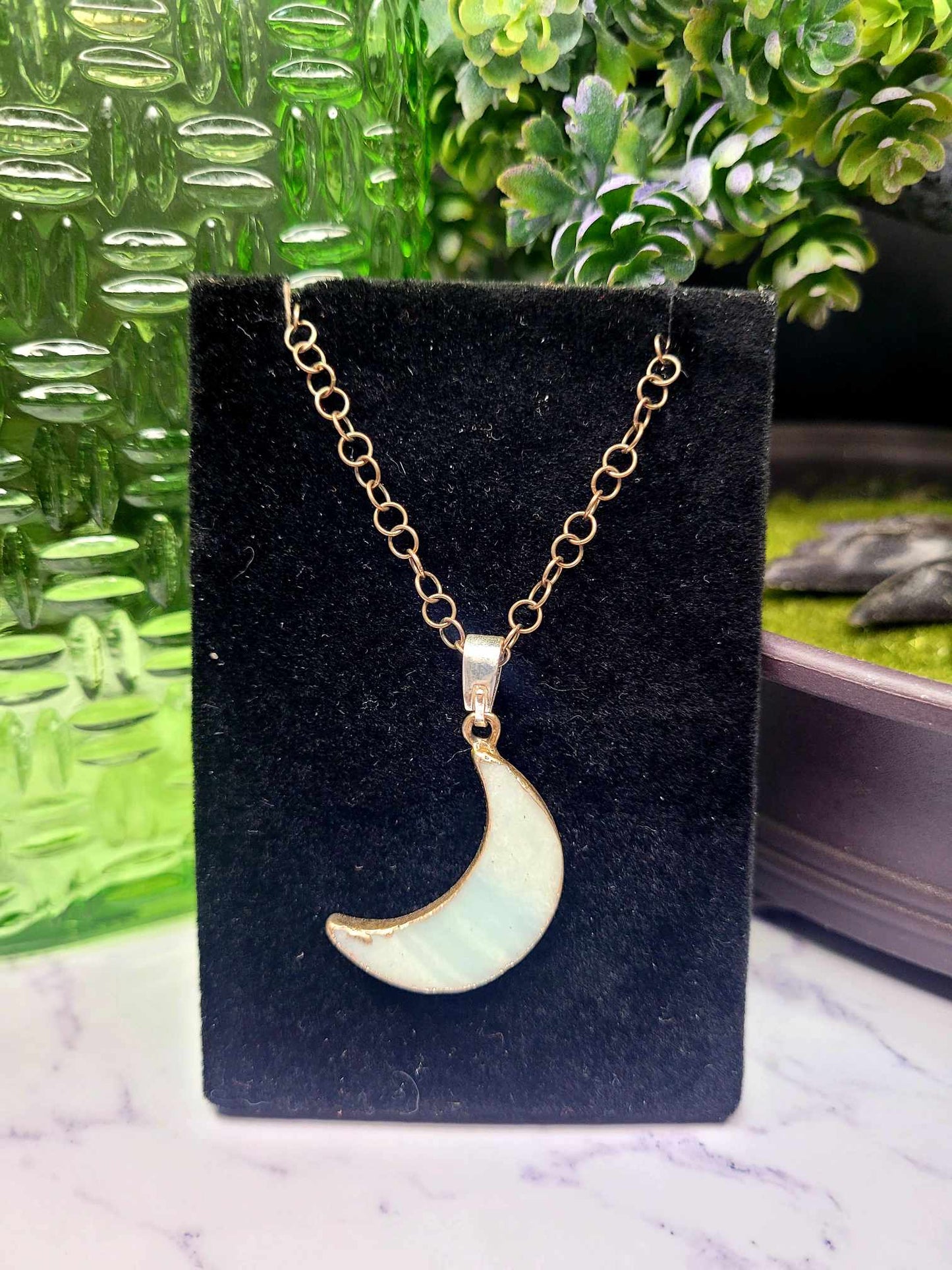 Crescent Moon Aventurine