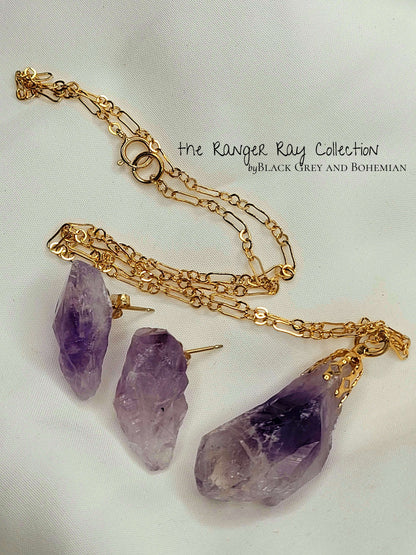 Cut Raw Amethyst | Ranger Ray