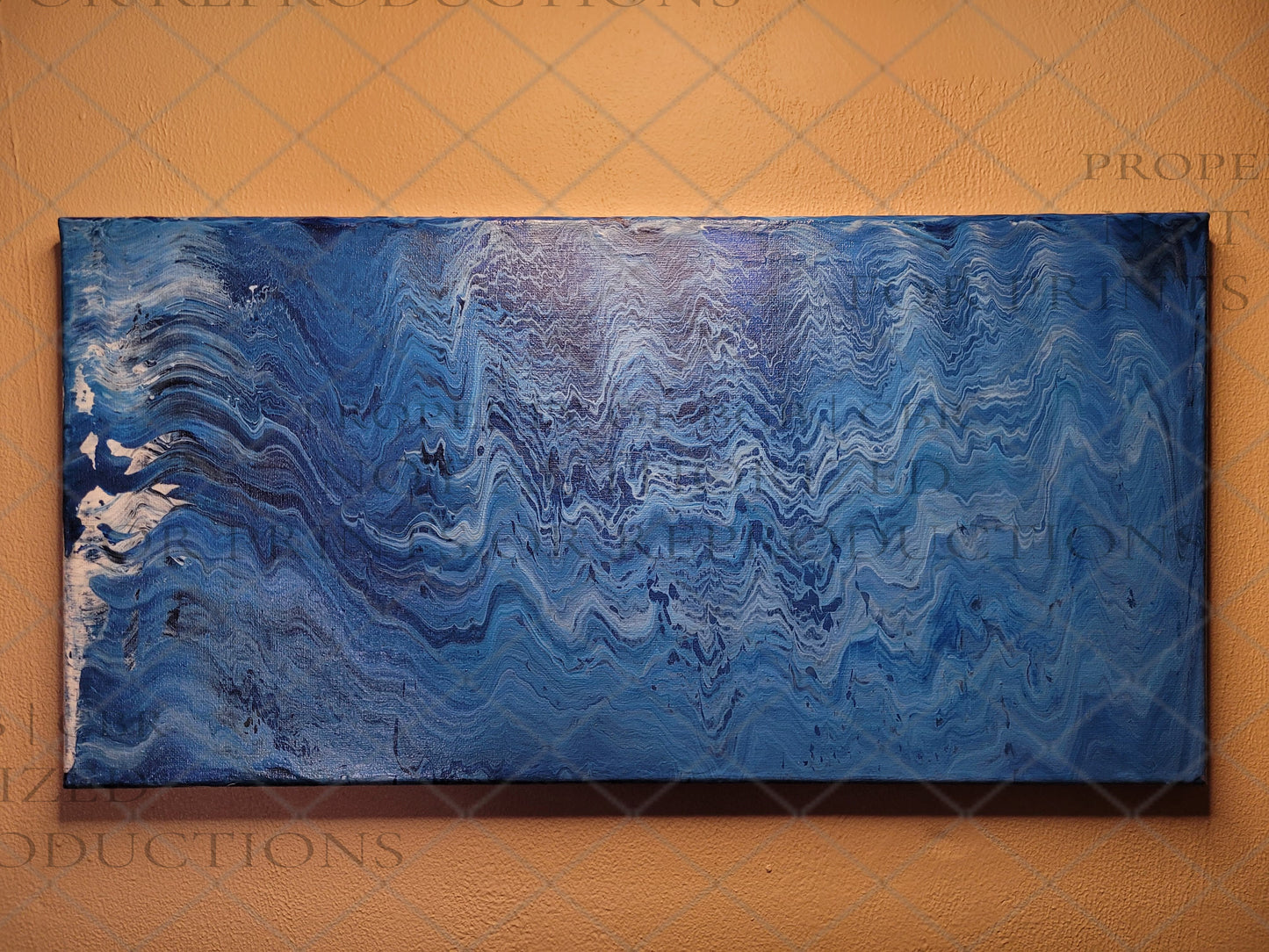 Blue Finger Waves