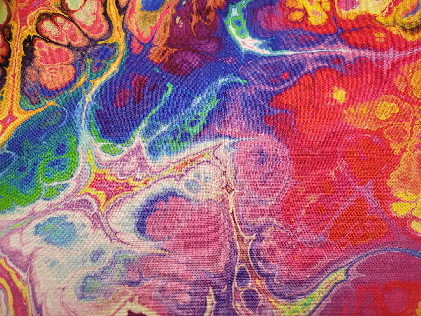 The Cranky Oracle | Paint Pour Tarot&Oracle Card Cloth